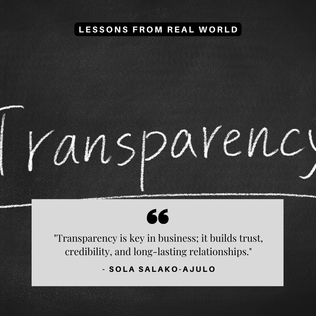 The Importance of Transparency in Business Practices: Lessons from Real-World Examples